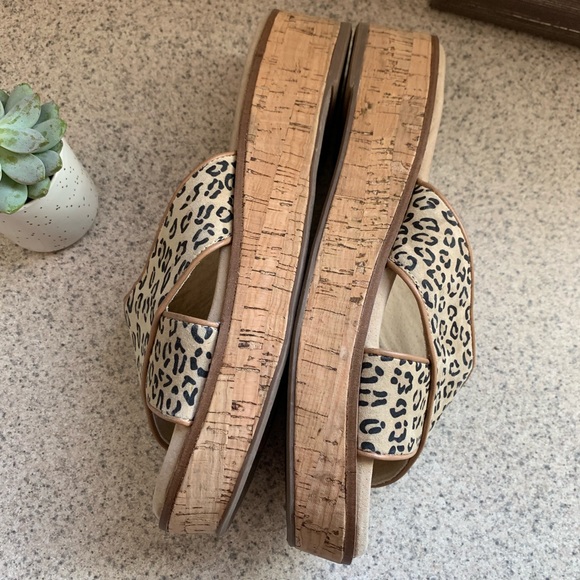 Reba Leopard Print Sandals - Picture 4 of 5